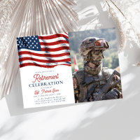 Amerikanska Flagga 4:e juli-armén Photo Pension