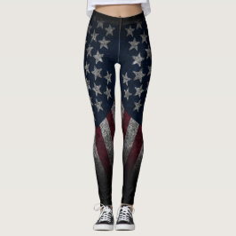 Amerikanska Flagga, Amerika, Patriotic, Old glory, Leggings