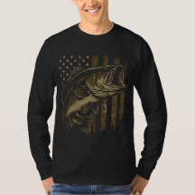 Amerikanska Flagga Bass - Fiskepatriot