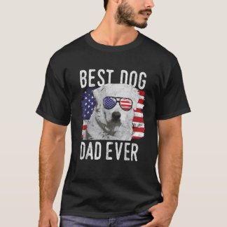 Amerikanska Flagga Best Hund Aldrig Underbara Pyre T Shirt