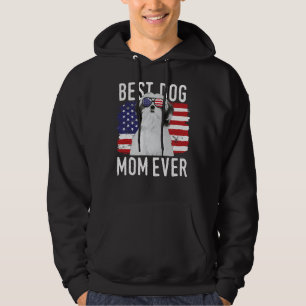 Amerikanska Flagga Best Hund Aldrih Shih Tzu Usa Hoodie