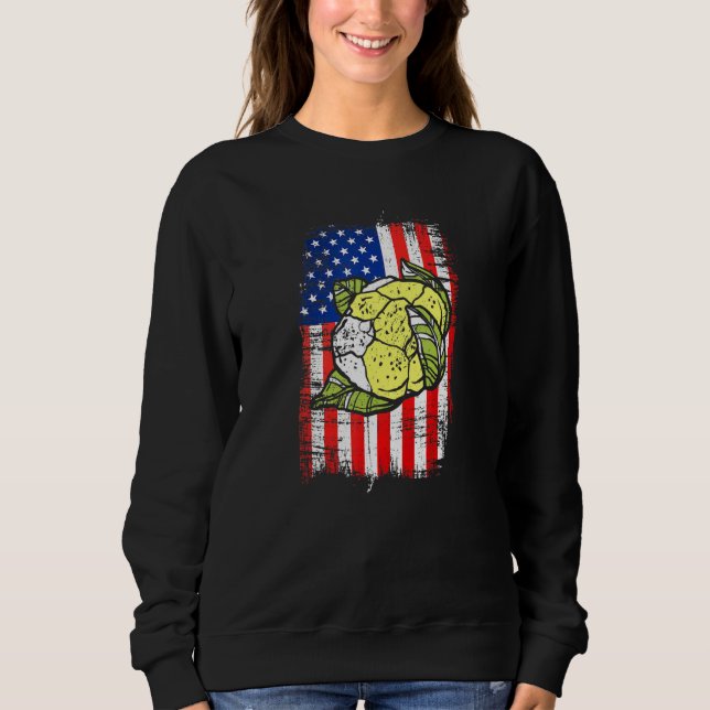 Amerikanska Flagga-blomsterbönder Kärlek Growing C T Shirt (Framsida)