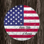Amerikanska Flagga dartboard, Förenta staterna Darttavla<br><div class="desc">Dartboard: USA & American flagga dart board play - kärlek mitt land,  familj - helgdag-spel,  fars dag,  patrioter/sportfantast</div>