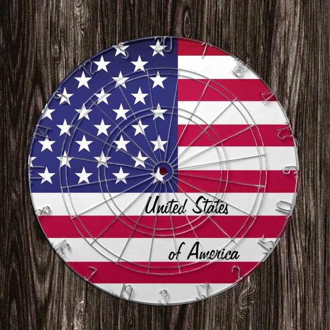 Amerikanska Flagga dartboard, Förenta staterna Darttavla (Skapare uppladdad)