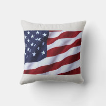 Amerikanska flagga Dekorativ kudde