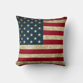 Amerikanska Flagga Dekorativ kudde