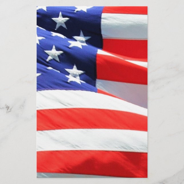 Amerikanska Flagga, du kan lägga till text och lad (Framsida)