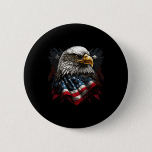 Amerikanska Flagga Eagle 4 juli Independence day P Knapp