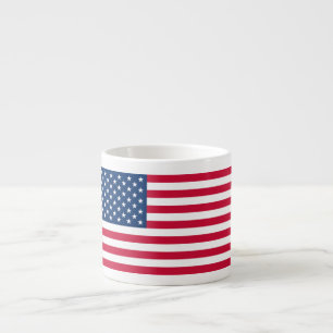 Amerikanska Flagga Espresso Mugg Espressomugg