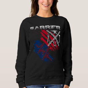 Amerikanska Flagga Farrier Heartslag Blacksmith Ho T Shirt