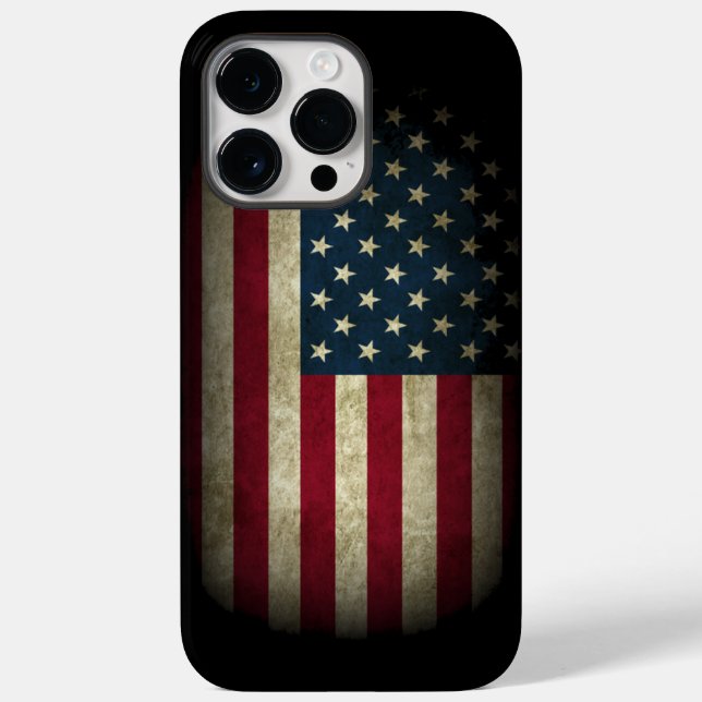 Amerikanska Flagga Fodral-Mate iphone case 14 (Baksida)