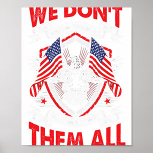 Amerikanska Flagga Freedom Kärlek för Land Patrio Poster