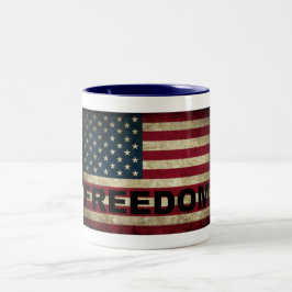 Amerikanska Flagga Freedom Mugg