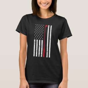Amerikanska Flagga Golfgåvor till Golfer 4:e juli T Shirt
