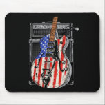 Amerikanska Flagga Guitar 4:e juli Guitarist USA C Musmatta<br><div class="desc">Amerikanska Flagga Guitar 4:e juli Guitarist USA Land Music 1</div>
