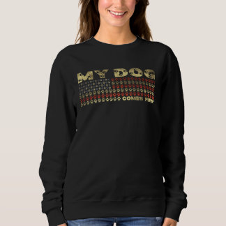 Amerikanska Flagga Hund Patriotic Hund Citote 1 T Shirt