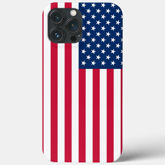 Amerikanska Flagga iphone case Patriotic USA (Baksida)