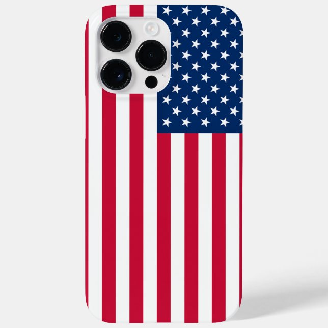 Amerikanska Flagga iphone case USA (Baksida)