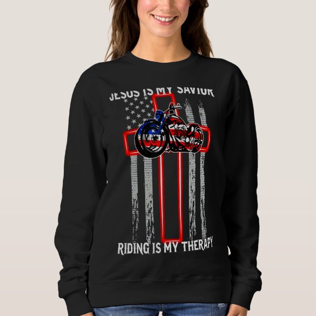 Amerikanska Flagga Jesus är min själ. T Shirt (Framsida)