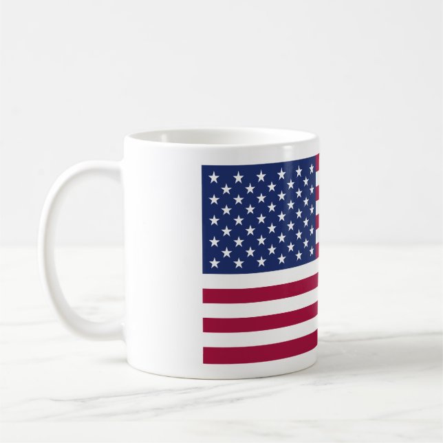 Amerikanska Flagga-kaffe Mugg (Vänster)