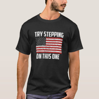 Amerikanska Flagga kan prova att sätta fart på den T Shirt