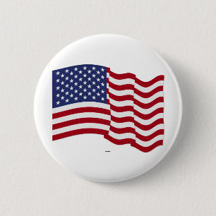 Amerikanska Flagga Knapp