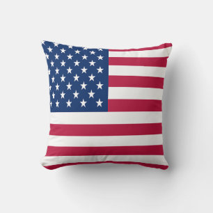 Amerikanska Flagga Kudde