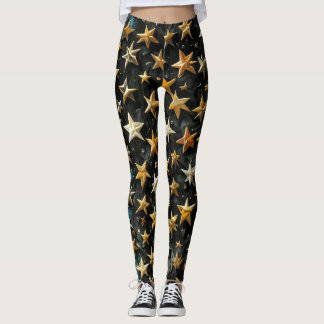 Amerikanska flagga leggings