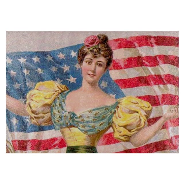 Amerikanska Flagga Liberty Independence (Framsidan)