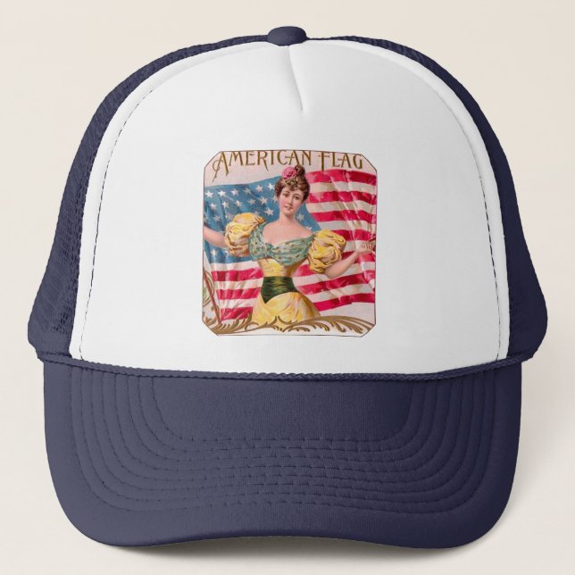 Amerikanska Flagga Liberty Independence Keps (Framsida)