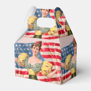 Amerikanska Flagga Liberty Independence Presentaskar