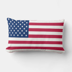 Amerikanska Flagga Lumbarkudde