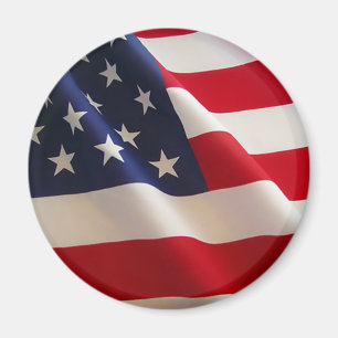 Amerikanska Flagga Magnet