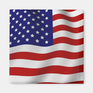 Amerikanska Flagga Magnet