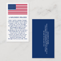 Amerikanska Flagga Militär A Soldiers bön