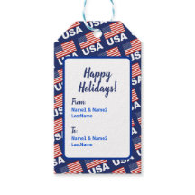 Amerikanska Flagga Mönster