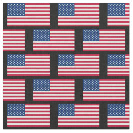 Amerikanska Flagga Mönster USA Banner Tyg