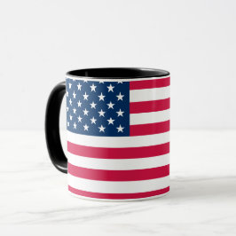 Amerikanska Flagga Mugg