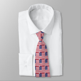 Amerikanska Flagga Neck Tie Slips
