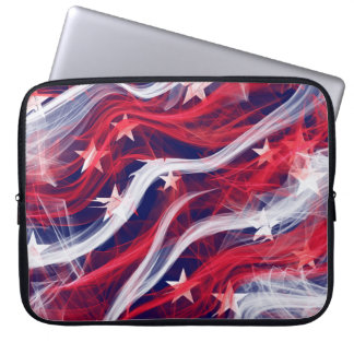 Amerikanska Flagga Neoprene Laptop sleeve