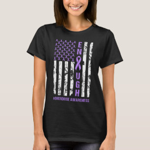 Amerikanska Flagga nog Endoverdose Internationell T Shirt