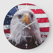 Amerikanska Flagga och Örn Patriotic