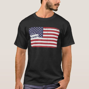 Amerikanska Flagga Offroad, 4:e offroa, väg 4:e vä T Shirt