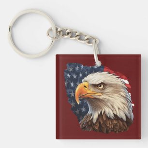 Amerikanska Flagga Örn
