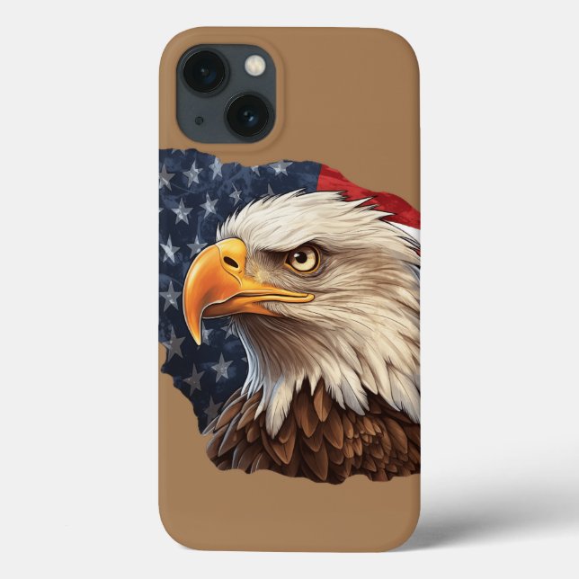 Amerikanska Flagga Örn (Baksida)