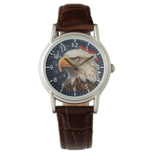 Amerikanska Flagga Örn Armbandsur