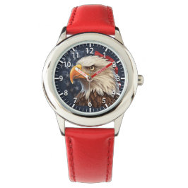 Amerikanska Flagga Örn Armbandsur