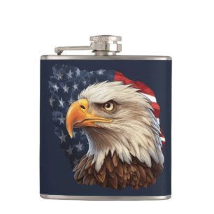 Amerikanska Flagga Örn Fickplunta