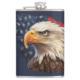 Amerikanska Flagga Örn Fickplunta