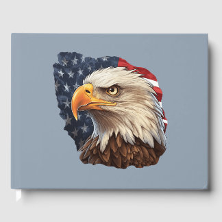 Amerikanska Flagga Örn Gästböcker
